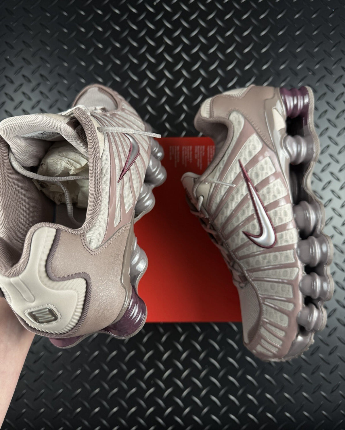 Nike Shox TL ‘Night Maroon’ Brand New 100% Authentic Trainers Mens Size UK 8