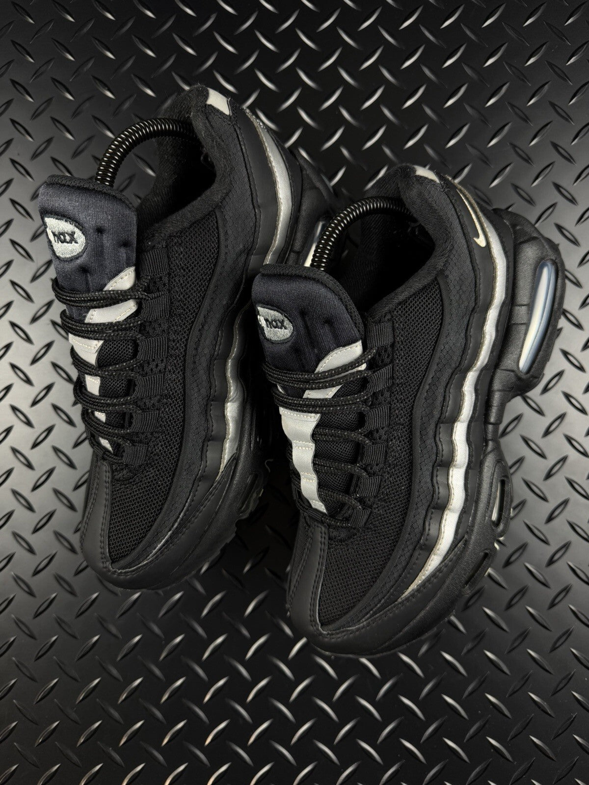 Nike Air Max 95 OG Big Bubble ‘Black Metallic Sliver’ 100% Authentic Size UK 5.5