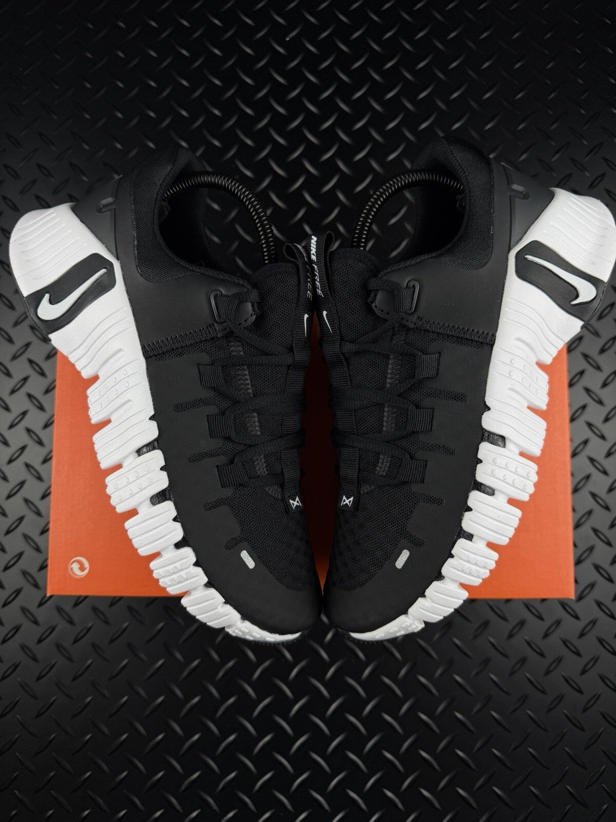 Nike Free Metcon 5 Hyperlift Gym Trainers ‘Black White’ Brand New Women’s UK 4