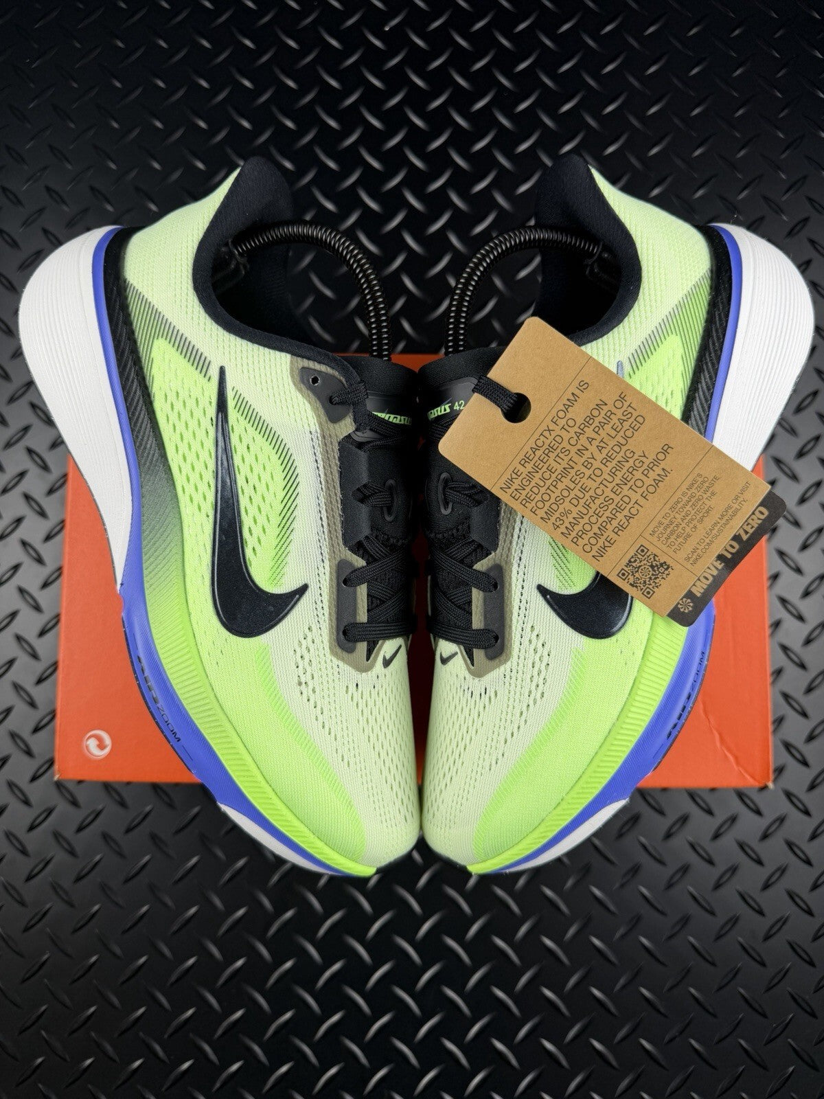 Nike Air Zoom Pegasus 42 ‘Volt Tint’ Running Trainers Brand New Size UK 6