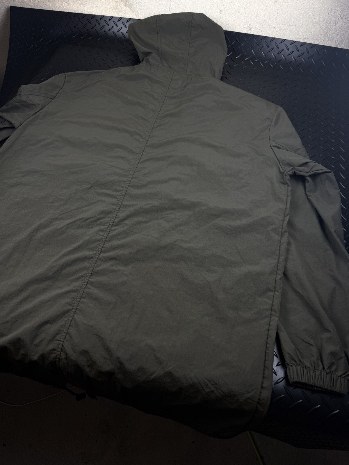 Brave Soul London Army Green Rain Coat Men’s Size Large