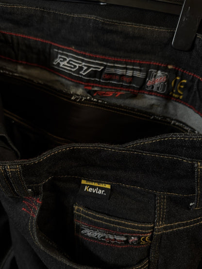 RST Motorbike Trousers Denim Dept Cordura Fabric ‘Made With Kevlar’ Mens Size 44