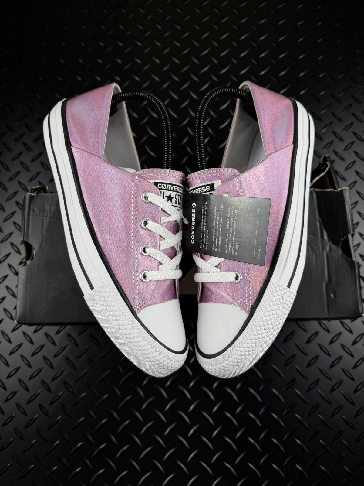 Chuck Taylor All Star Ox ‘ Purple White’ Brand New Full Box Size UK 7