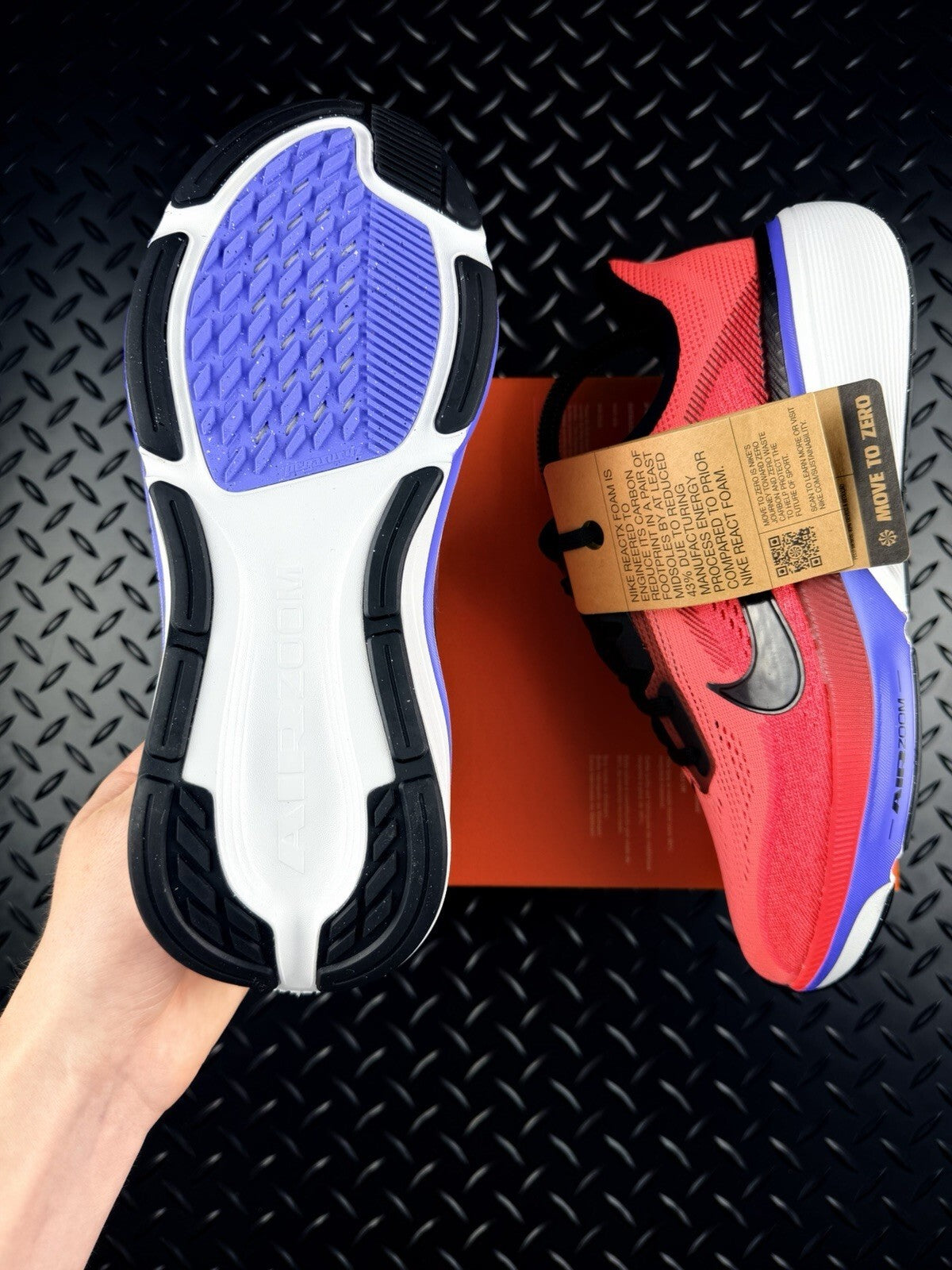 Nike Air Zoom Pegasus 42 ‘lava Glow’ Running Trainers Brand New Size UK 5.5