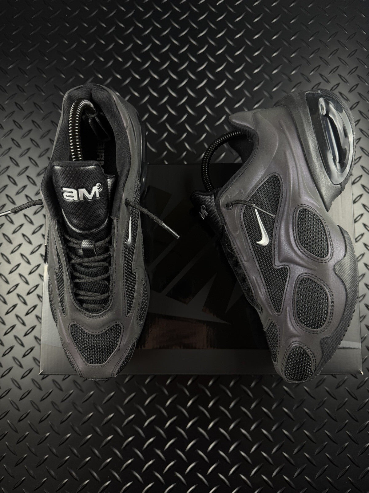 Nike Air Max Muse Reflective ‘Black Metallic Silver’ 100% Authentic WMNS UK 5