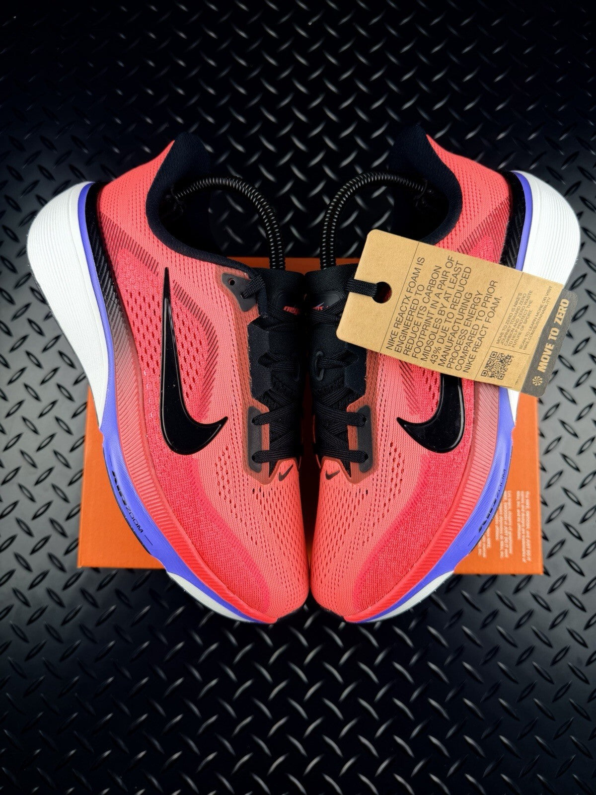 Nike Air Zoom Pegasus 42 ‘lava Glow’ Running Trainers Brand New Size UK 5.5
