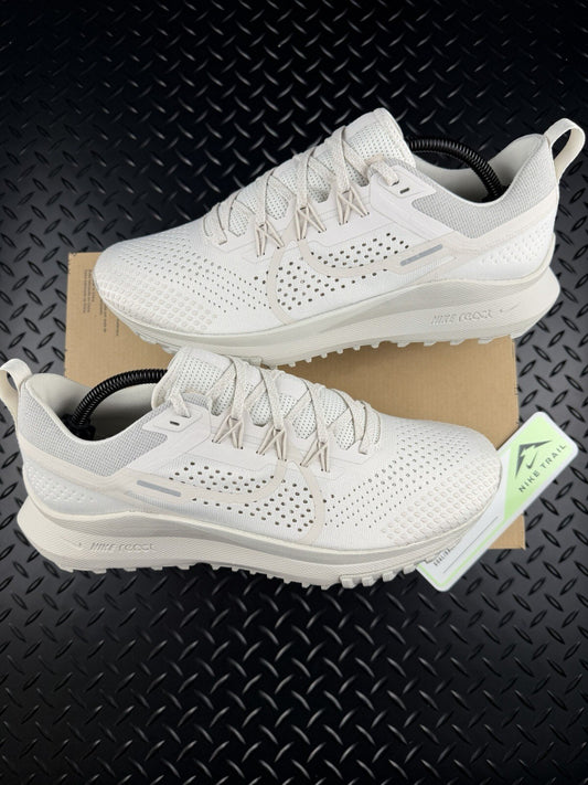 Nike React Pegasus Trail 4 Running Trainers ‘Phantom White’ Brand New Men’s UK 9