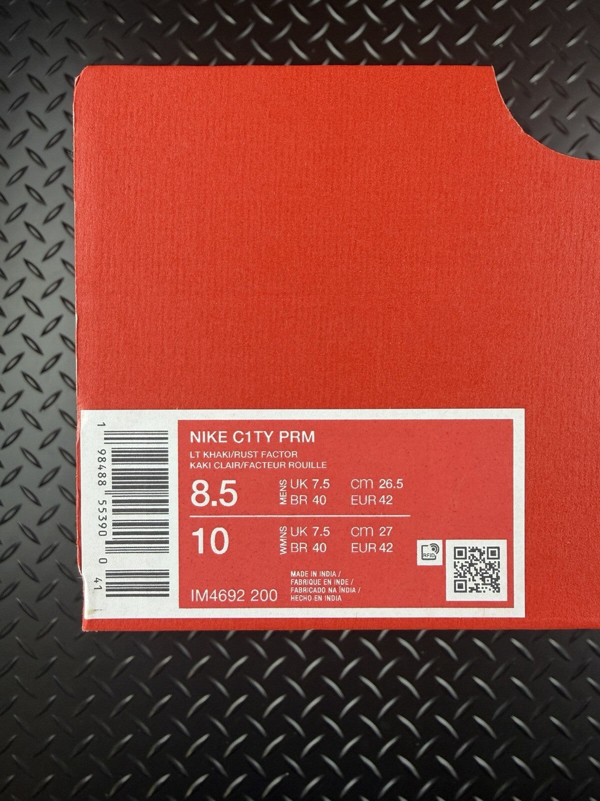 Nike City PRM ‘Rust Factor’ Cordura Material Brand New 100% Authentic UK 7.5