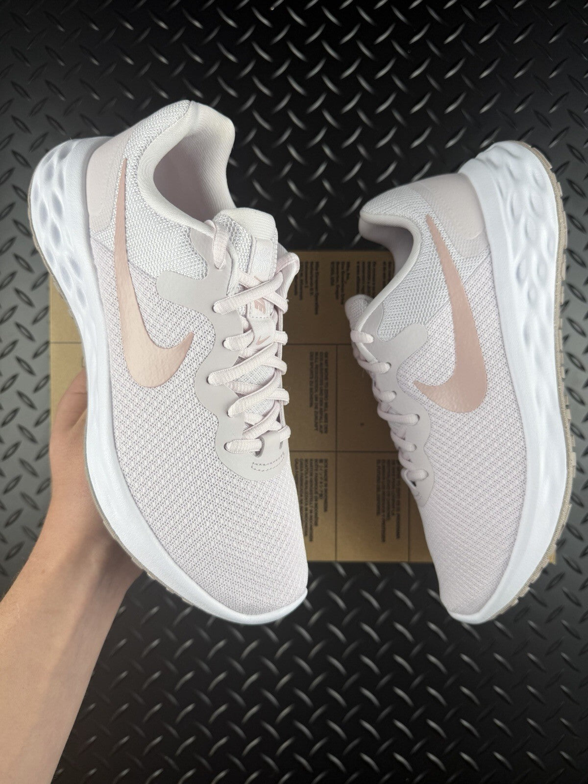 Nike Revolution 6 NN Lifestyle/Running Trainers Light Rose Brand New WMNS UK 4