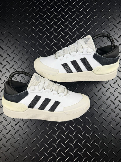 Adidas Black White Base Trainers Size UK 5