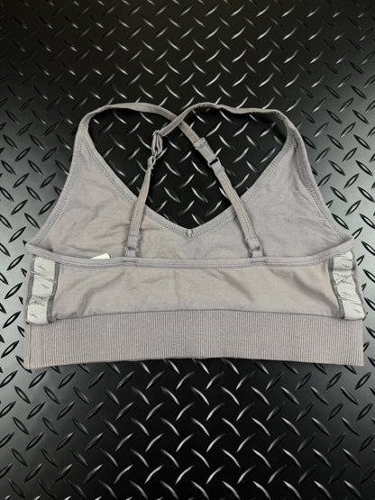 Gymshark Training Sports Bra Purple Grey Women’s Size Small