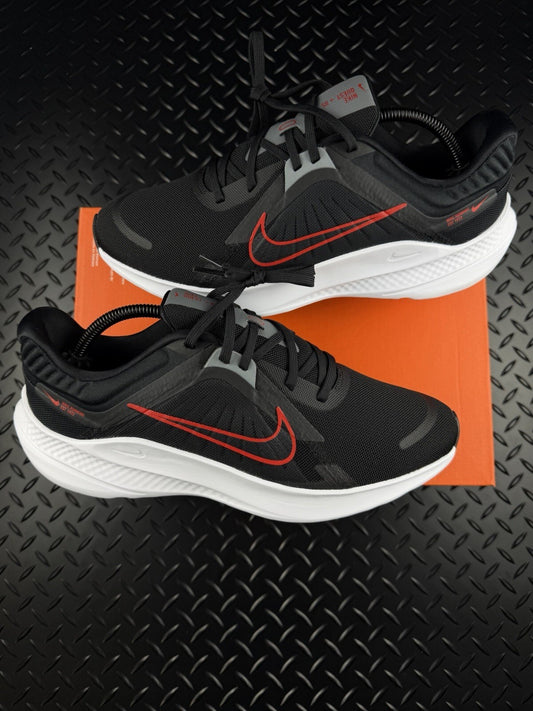 Nike Quest 5 ‘Crimson Black’ Running/Lifestyle Trainers Brand New Men’s UK 8.5