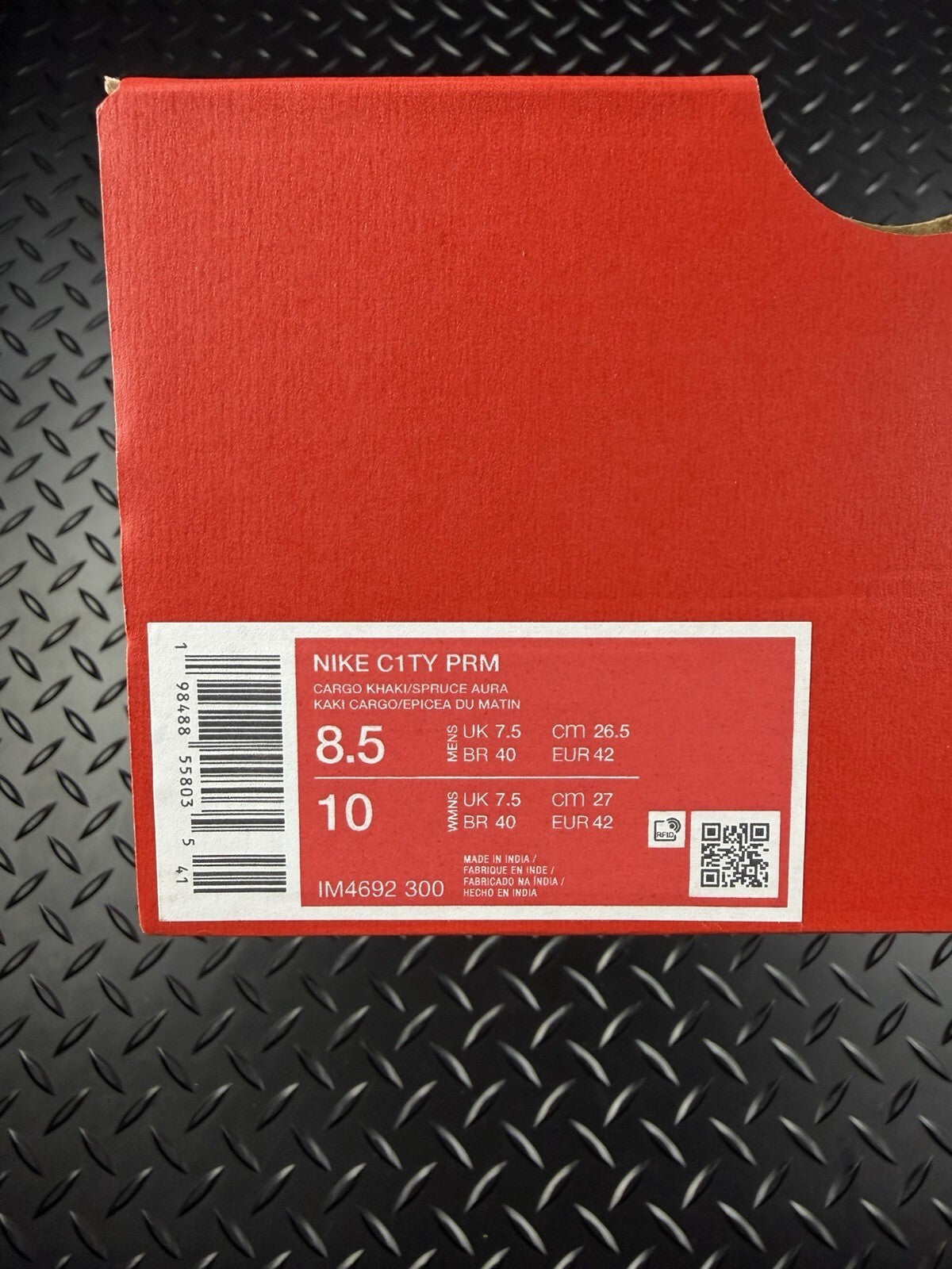 Nike City Cordura PRM ‘Cargo Khaki’ Brand New 100% Authentic Size UK 7.5