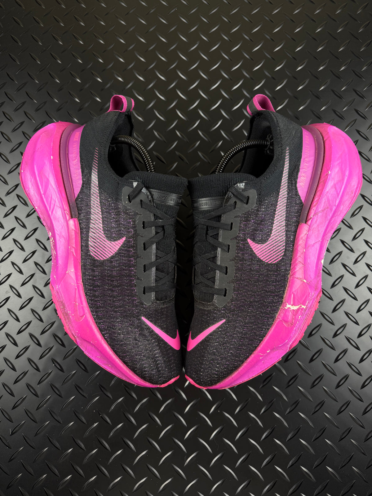 Nike Invincible Run 3 Running Trainers 'Pink/Black' - UK 8.5 100% Authentic