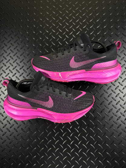 Nike Invincible Run 3 Running Trainers 'Pink/Black' - UK 8.5 100% Authentic