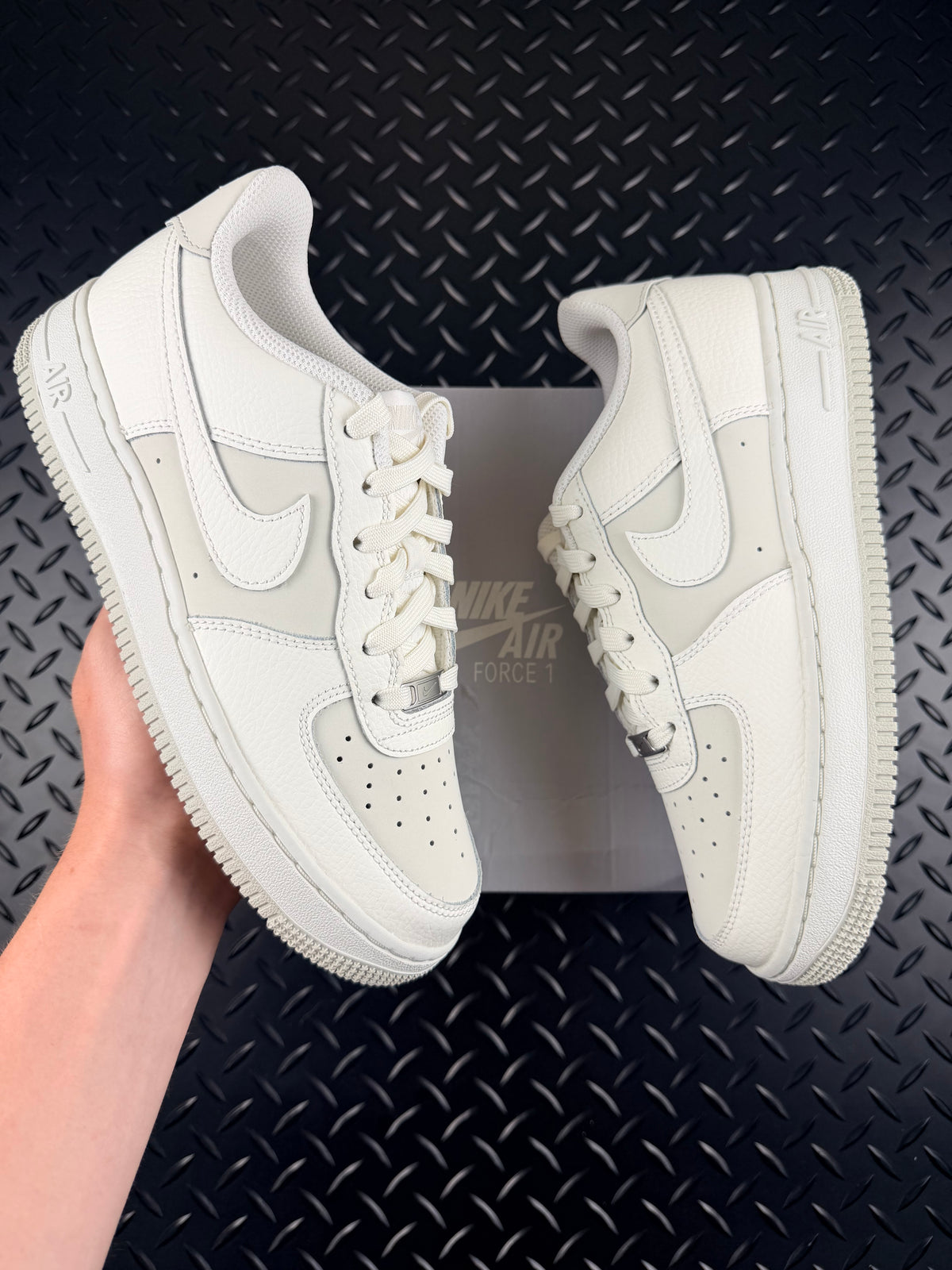 Nike Air Force 1 Low 'Pearl White/Sail' GS - UK 5 - Brand New