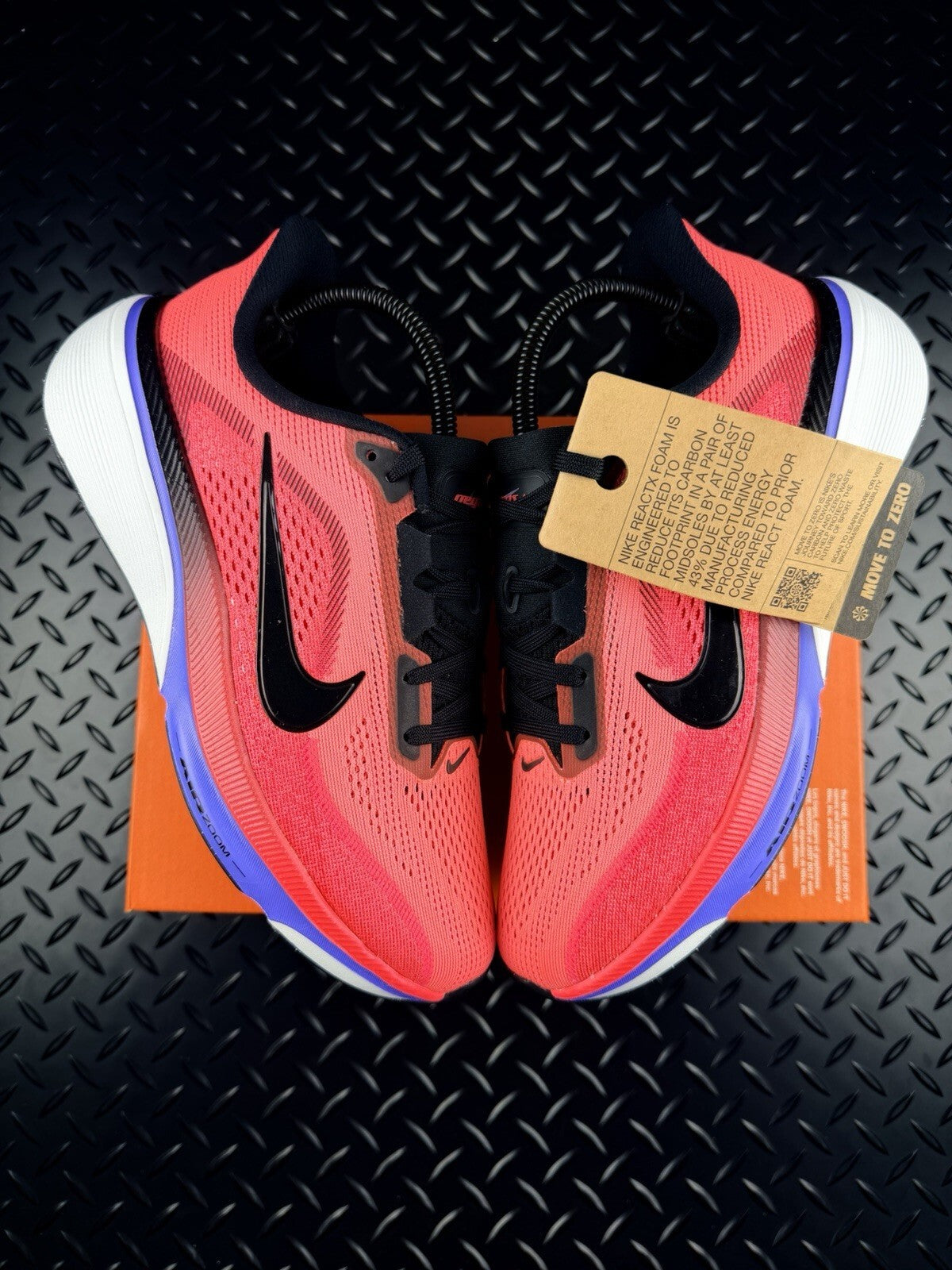 Nike Air Zoom Pegasus 42 ‘lava Glow’ Running Trainers Brand New Size UK 5.5