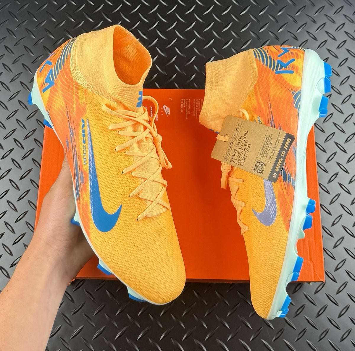 Nike Mercurial Superfly 10 Pro FG Football Boots ‘Kylian Mbappe’ BNWT UK 10.5