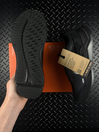 Nike Downshifter 12 Lifestyle/Running Trainers ‘Triple Black’ WMNS Size 4.5