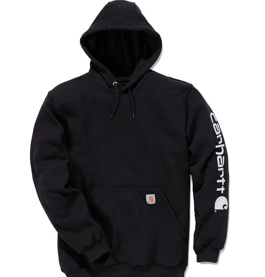 Carhartt Iconic K288 Logo Sweatshirt Hoodie ‘Black’ Brand New With Tags Size S