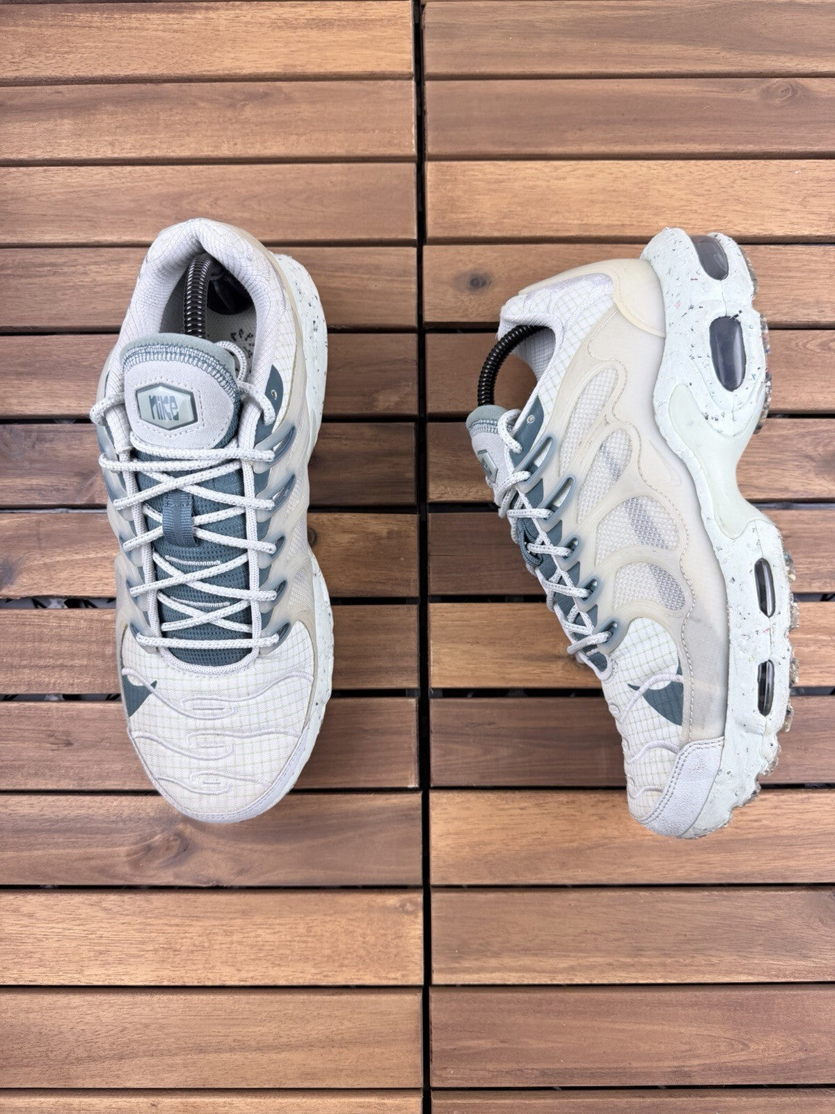 Nike Air Max TN ‘Terrascape’ Olive Green Cream Authentic Size UK 7.5