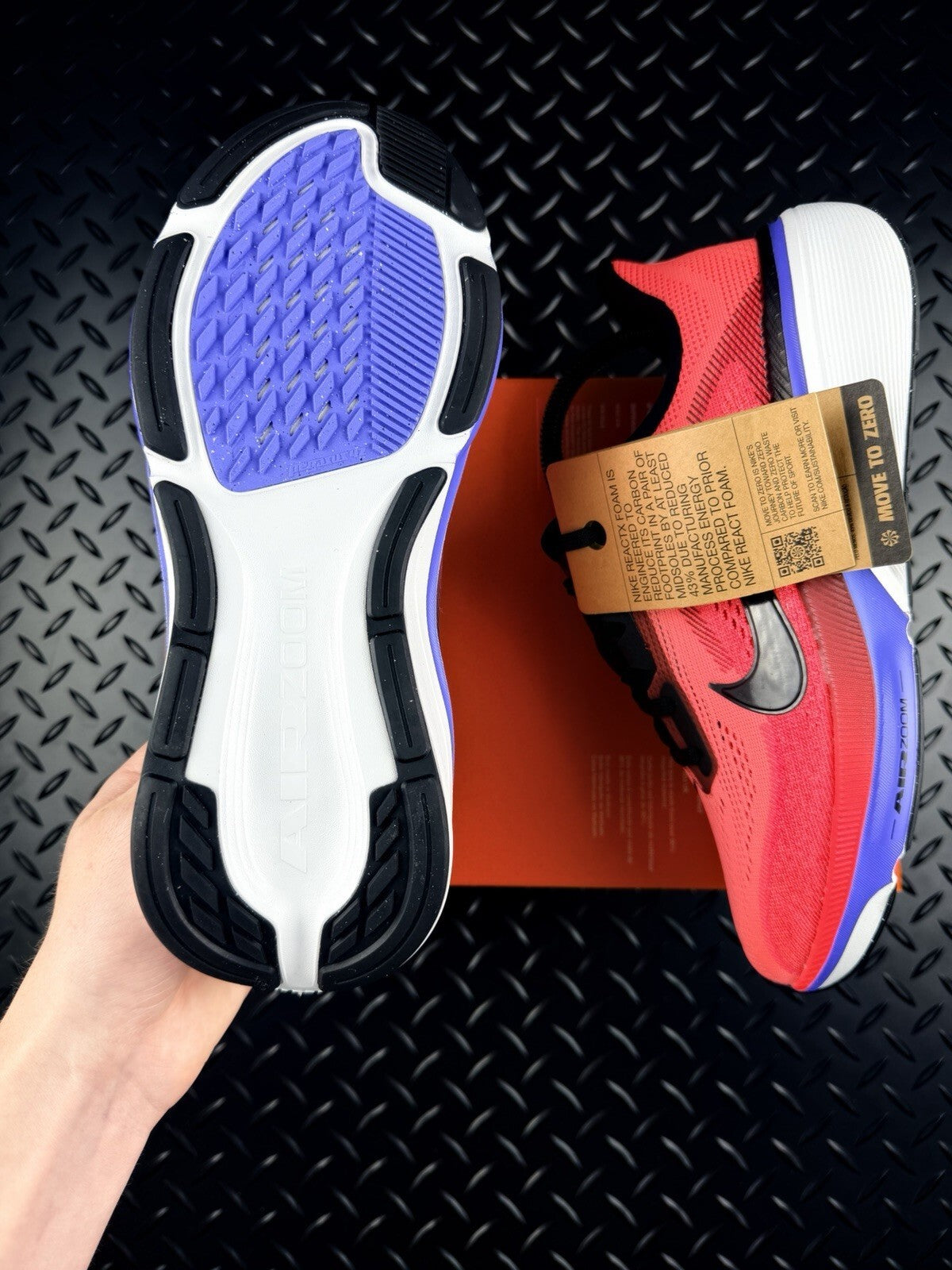 Nike Air Zoom Pegasus 42 ‘lava Glow’ Running Trainers Brand New Size UK 5.5