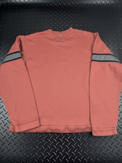 Vintage’ Nike Sweatshirt Jumper Women’s Salmon Pink Size Medium 8-10 Retro Rare
