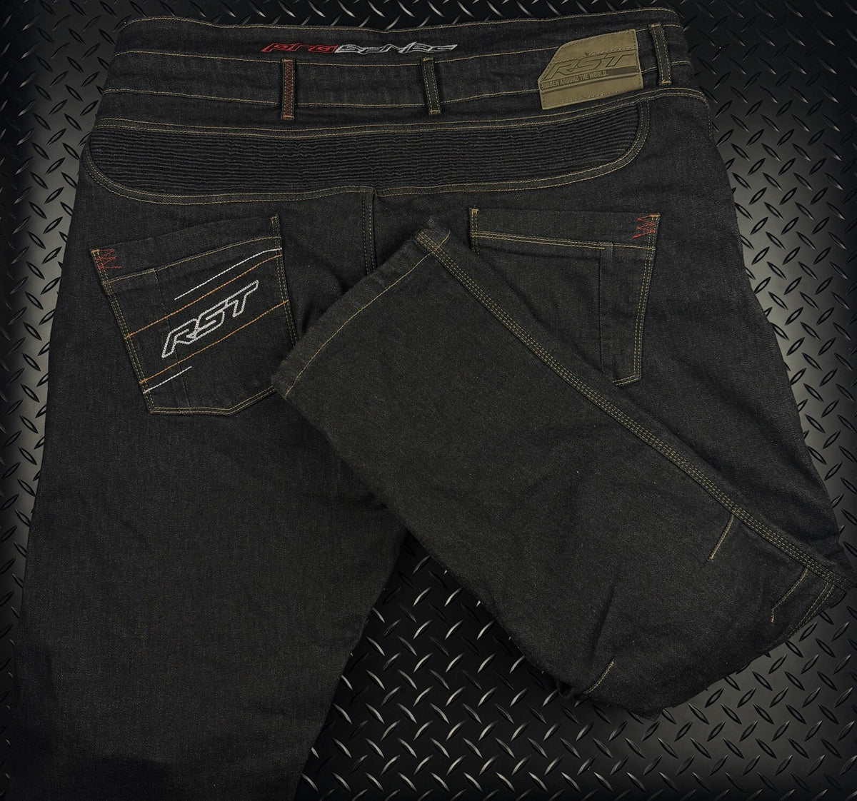RST Motorbike Trousers Denim Dept Cordura Fabric ‘Made With Kevlar’ Mens Size 44