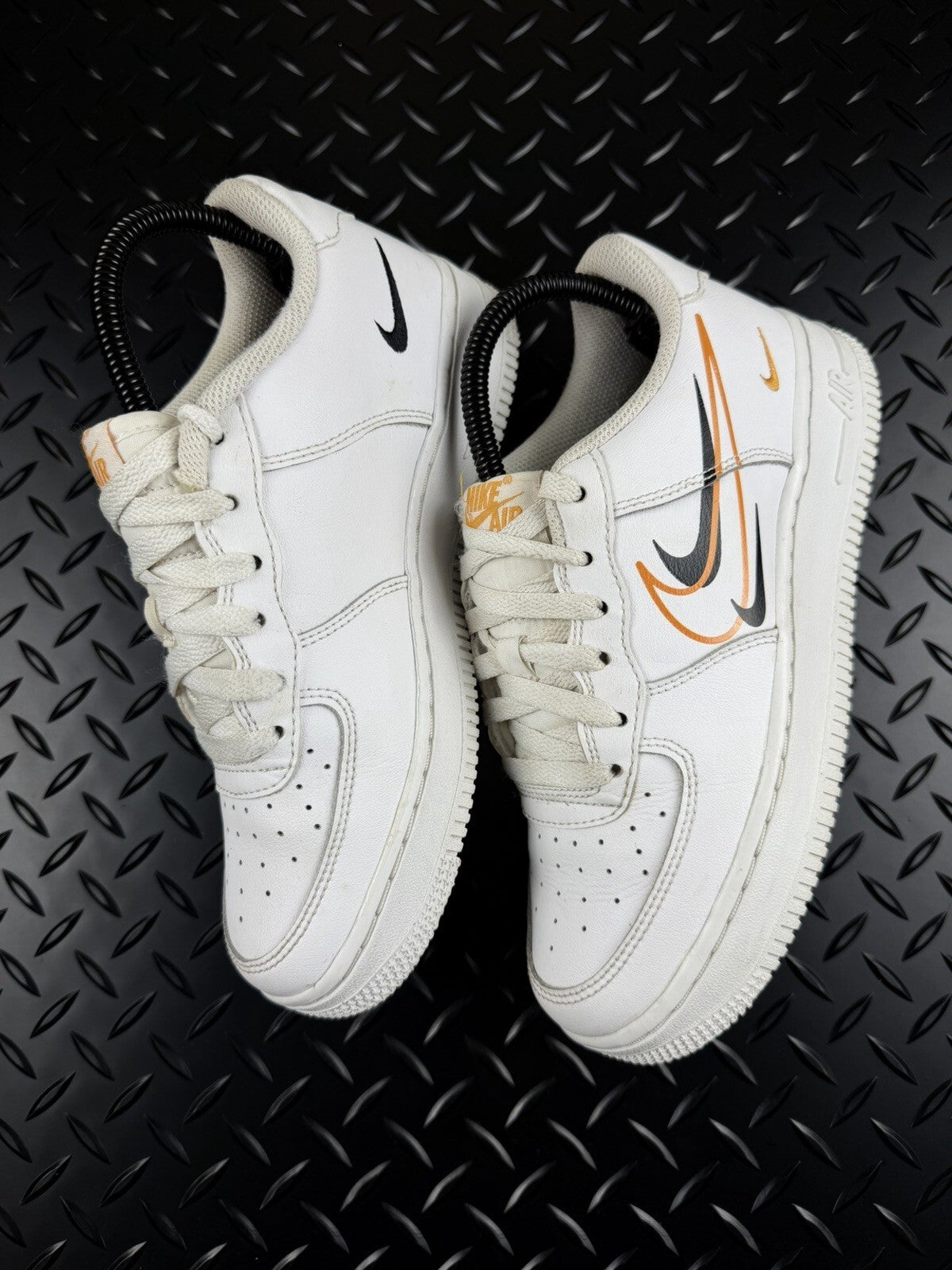 Nike Air Force 1 ‘Sunset White’ 100% Authentic Size UK 4 Excellent Condition