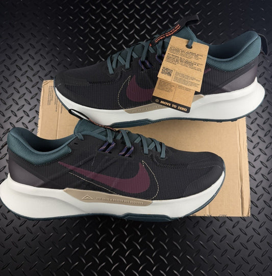 Nike Juniper Trail 2 Running Trainers ‘Black Teal’ Brand New Men’s Size UK 12