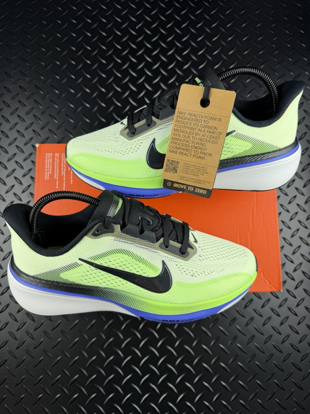 Nike Air Zoom Pegasus 42 ‘Volt Tint’ Running Trainers Brand New Size UK 6