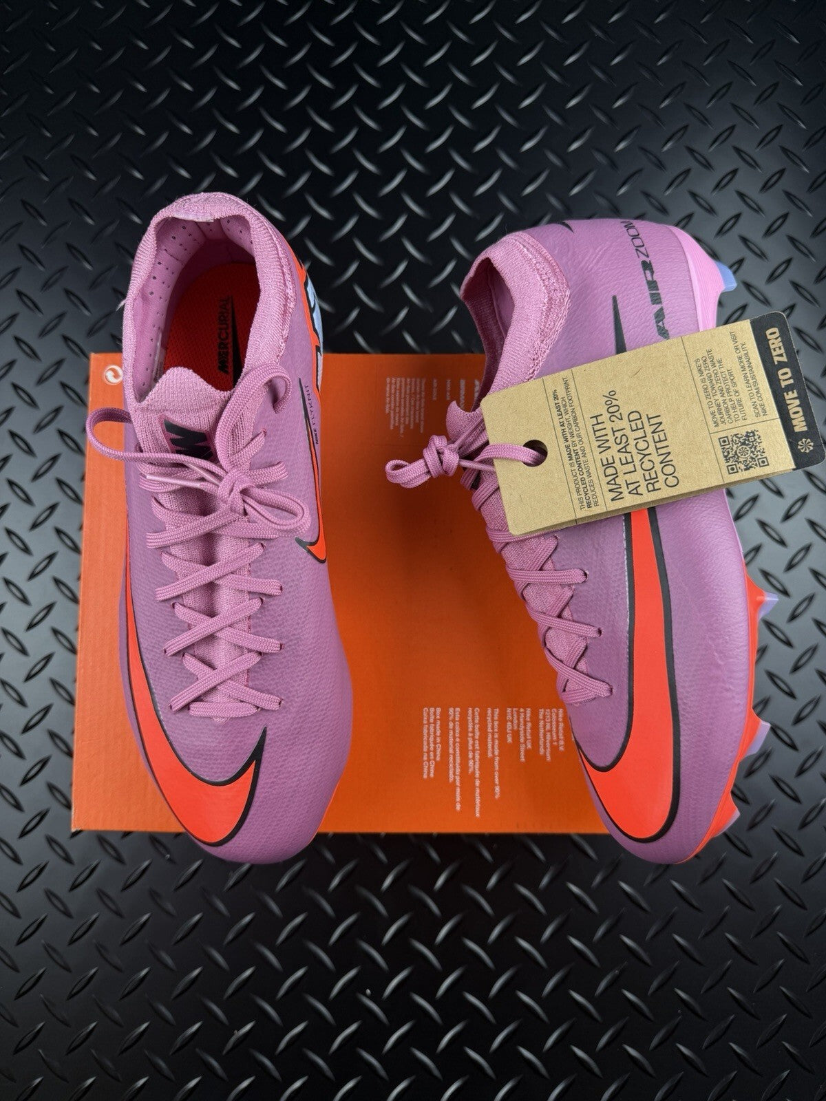 Nike Mercurial Vapor 16 Pro FG Football Boots ‘Flamingo Black’ Brand New GS UK 5