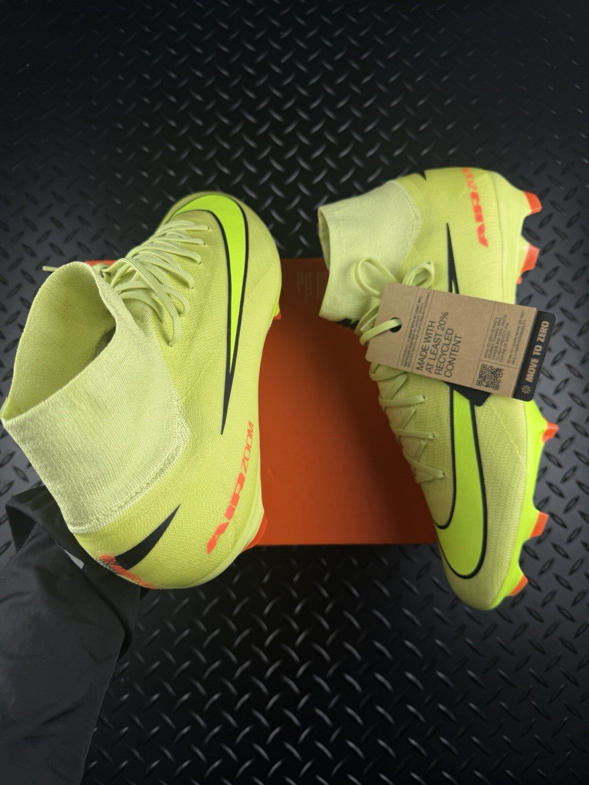 Nike Mercurial Superfly 10 Pro FG Football Boots ‘Hyper Volt’ Brand New - UK 12
