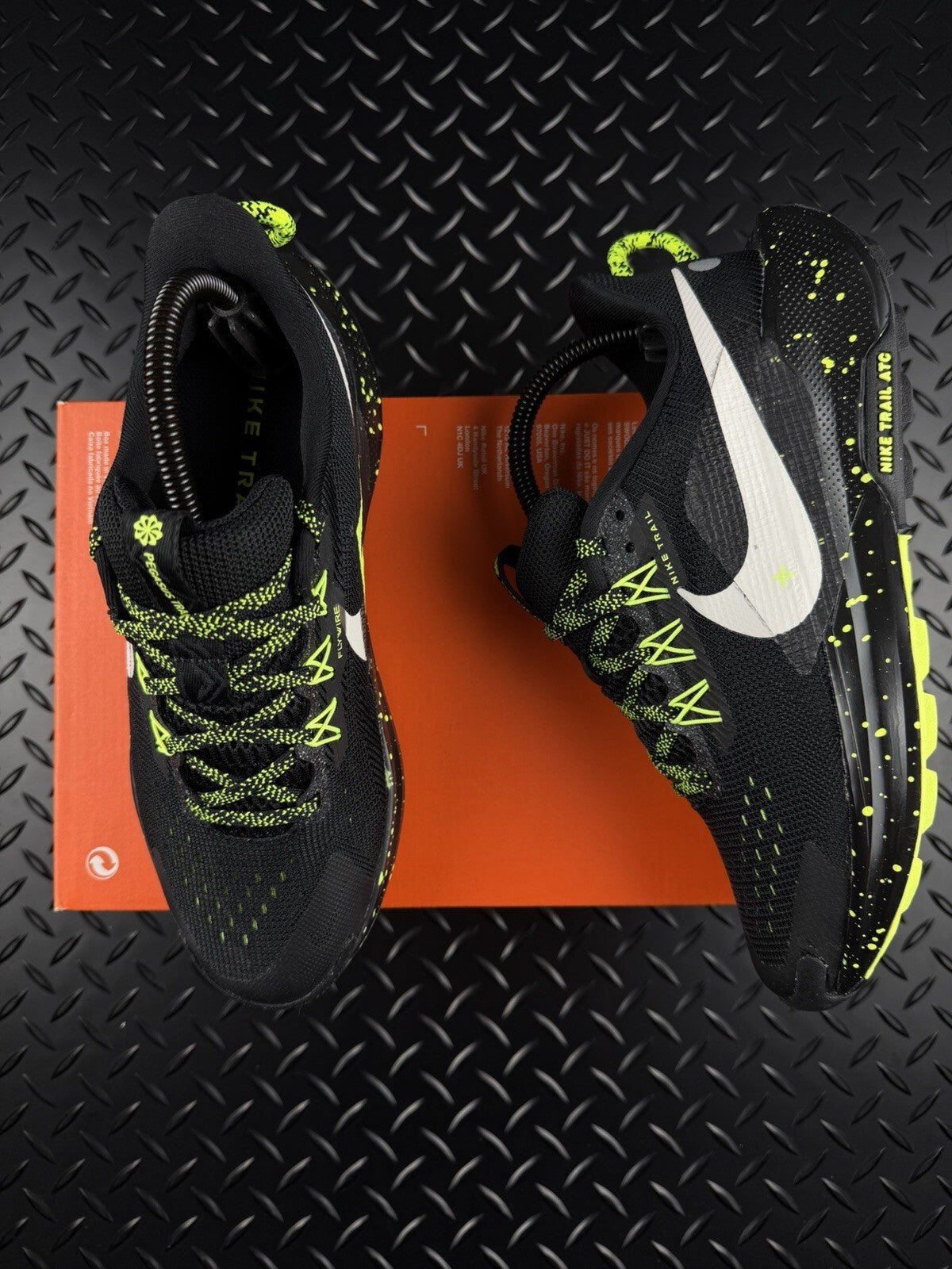 Nike Pegasus Trail 5 ‘Phantom Volt’ Running Trainers Brand New Size UK 5