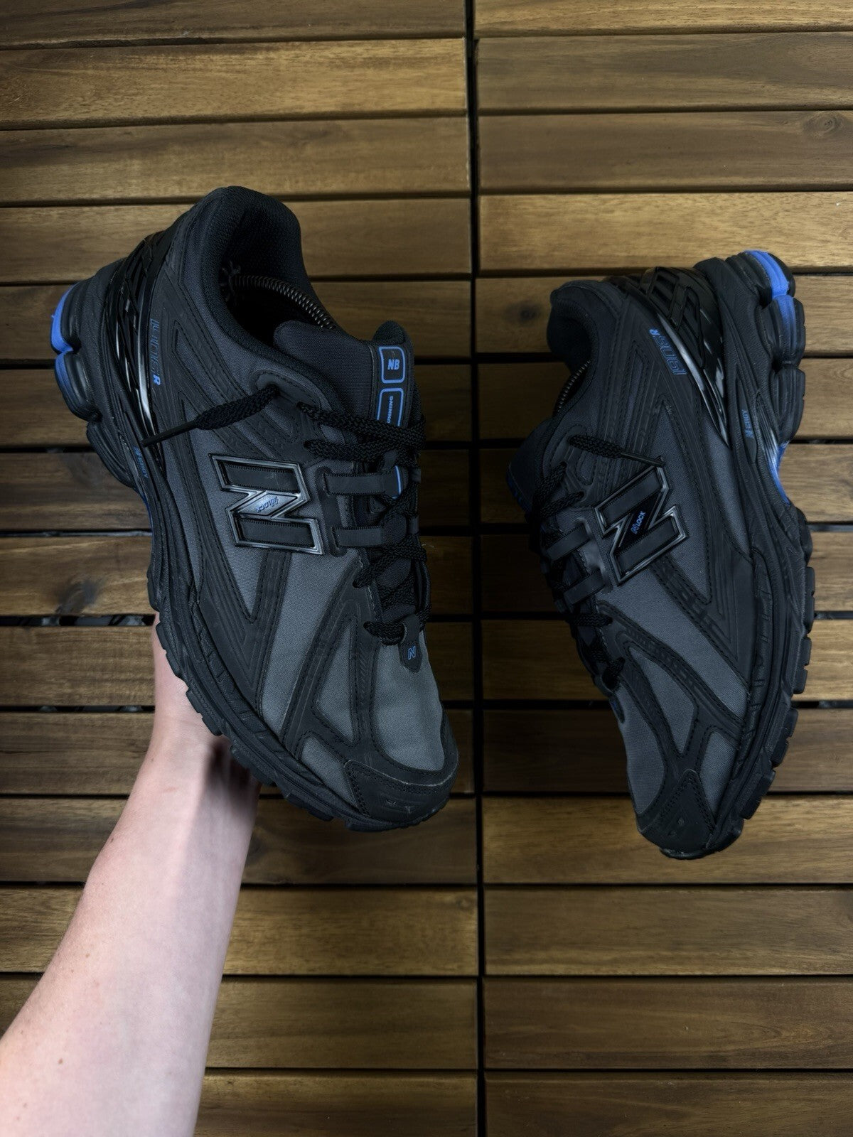 New Balance 1906R ‘Black Reflective Racer Blue’ 100% Authentic Size UK 10