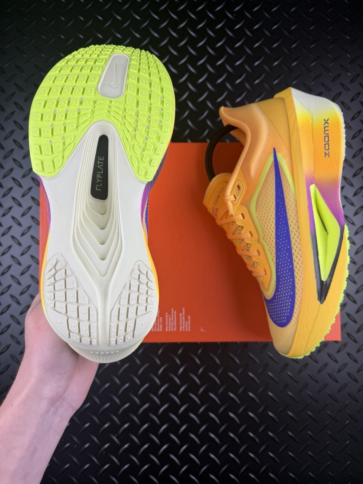 Nike Zoom Fly 6 ‘Sunset Orange’ Race Running Trainers £220 RRP Brand New UK 6
