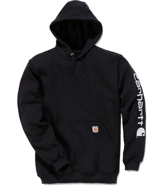 Carhartt Iconic K288 Logo Sweatshirt Hoodie ‘Black’ Brand New With Tags Size M