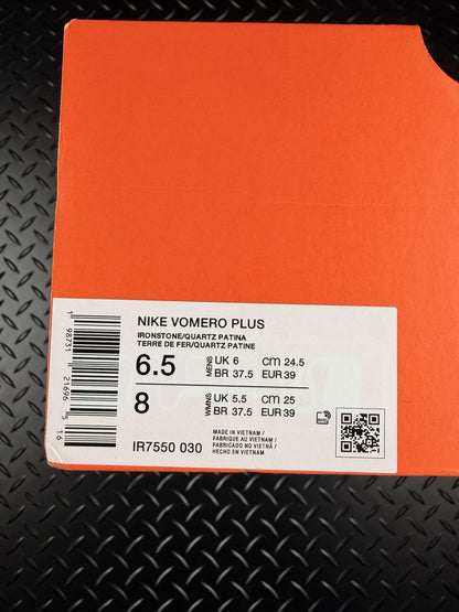 Nike Vomero Plus ‘Itonstone Sail’ Running Trainers Brand New Women’s UK 5.5