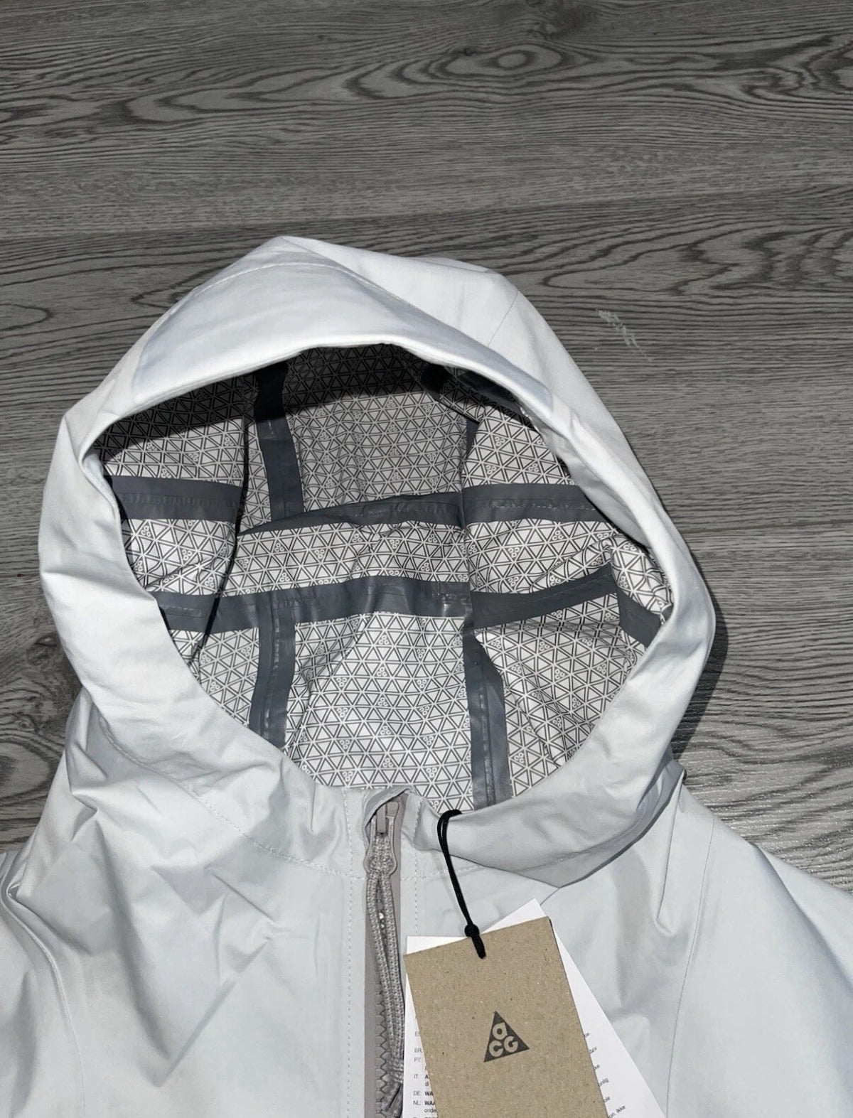 Nike ACG Phantazma Storm-FIT ADV Jacket Photon Dust IF1143 025 Men's Size XL
