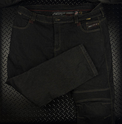 RST Motorbike Trousers Denim Dept Cordura Fabric ‘Made With Kevlar’ Mens Size 44