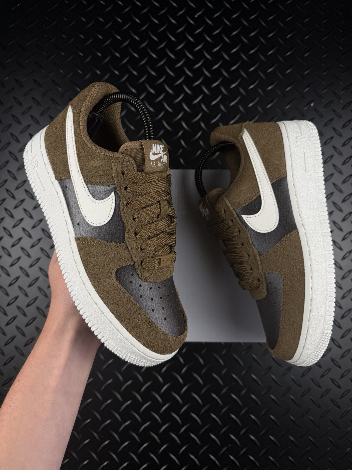 Nike Air Force 1 07 ‘Mosswood Brown’ Brand New 100% Authentic WMNS Size UK 5.5