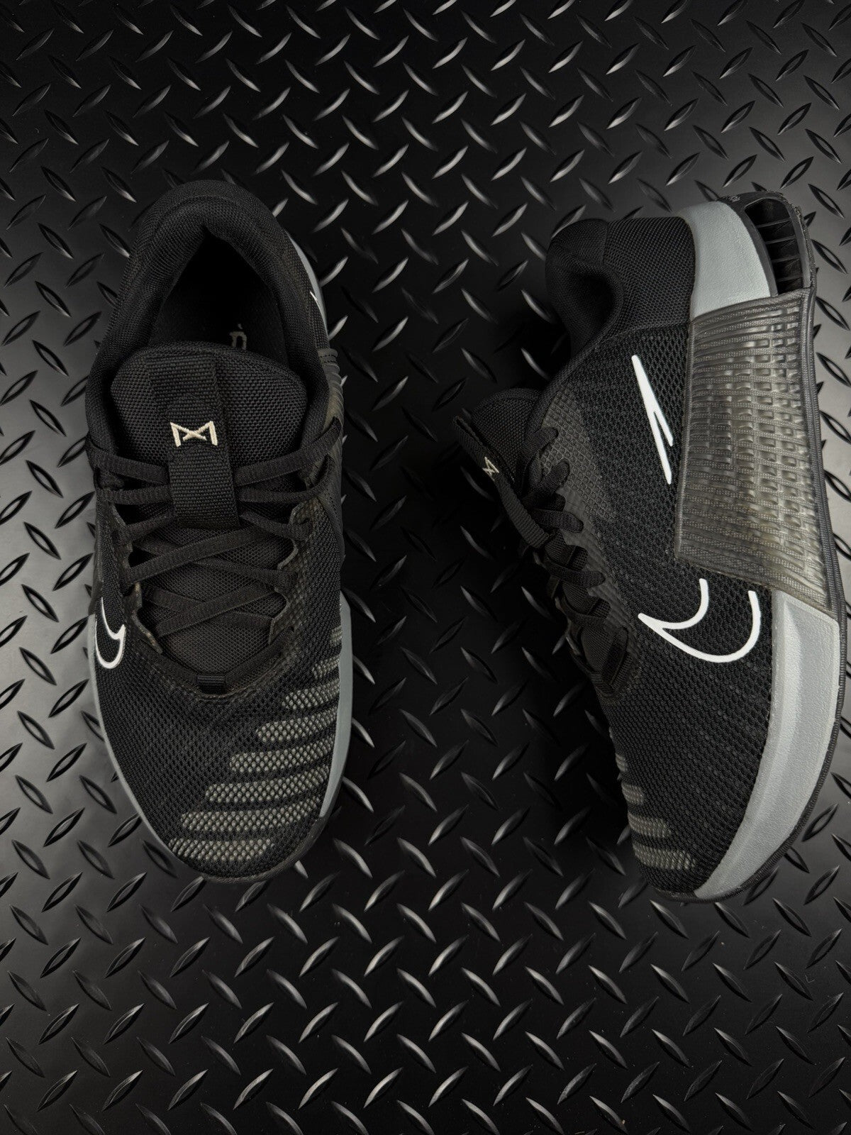 Nike Metcon 9 Flyease Hyperlift Gym Trainers ‘Black Smoke Grey’ Size UK 7