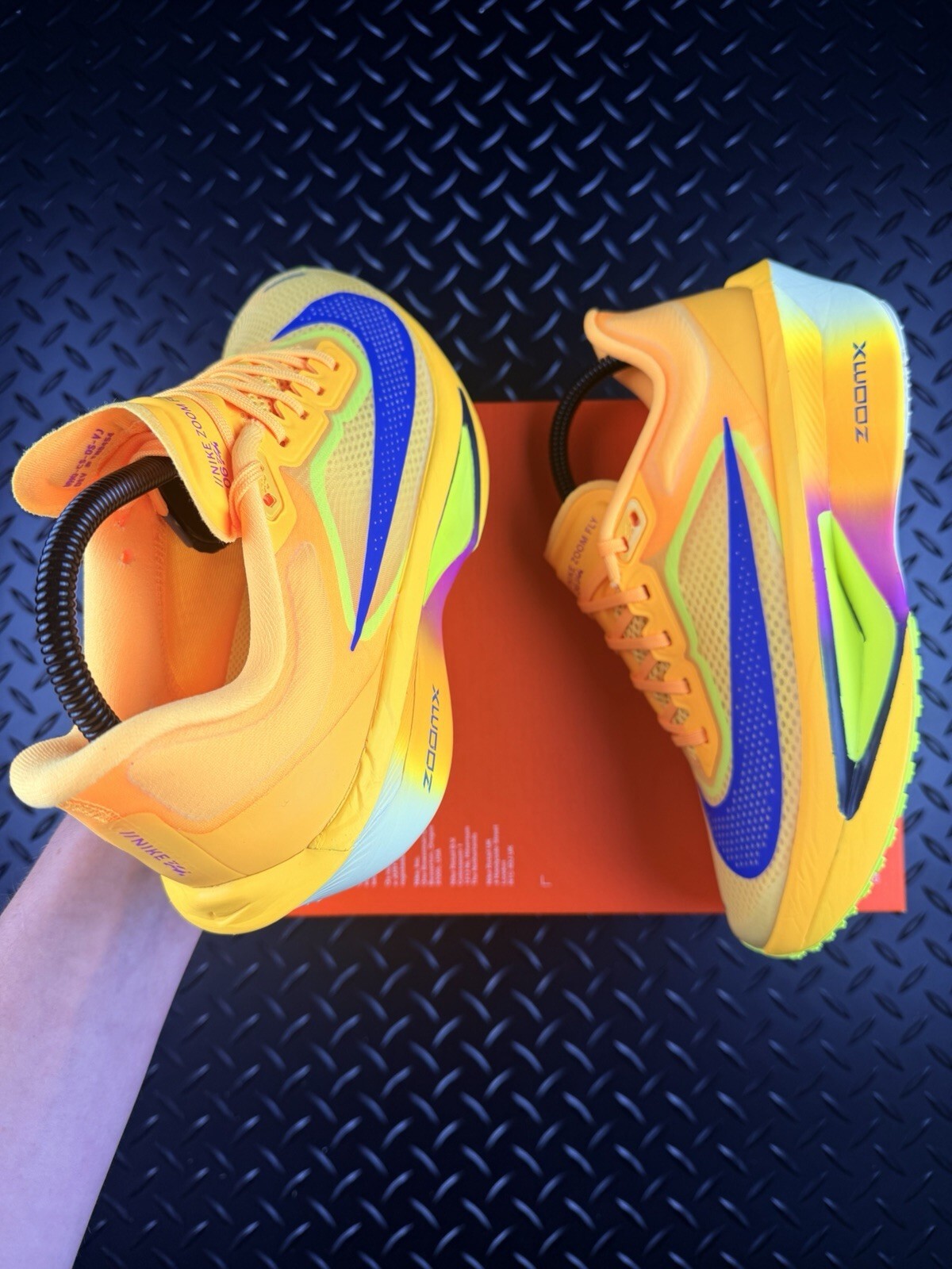 Nike Zoom Fly 6 ‘Sunset Orange’ Race Running Trainers £220 RRP Brand New UK 6