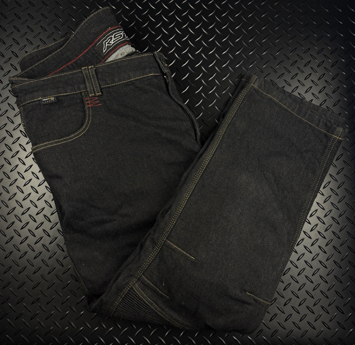 RST Motorbike Trousers Denim Dept Cordura Fabric ‘Made With Kevlar’ Mens Size 44