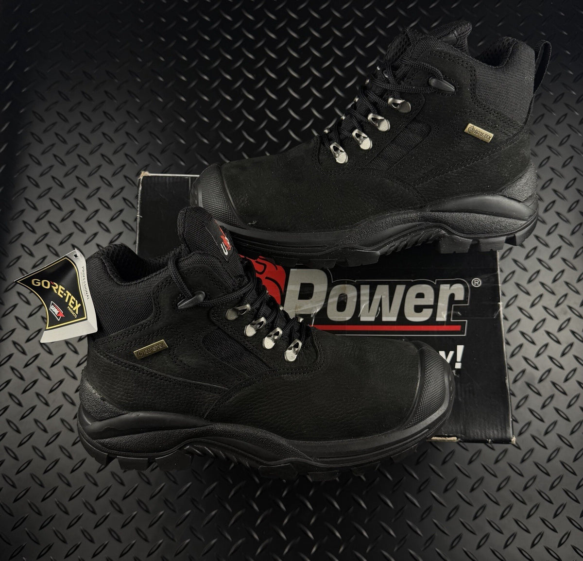 U Power Gore-Tex Steel Toe Cap Boots Safety Work Shoes Brand New Mens Size UK 6