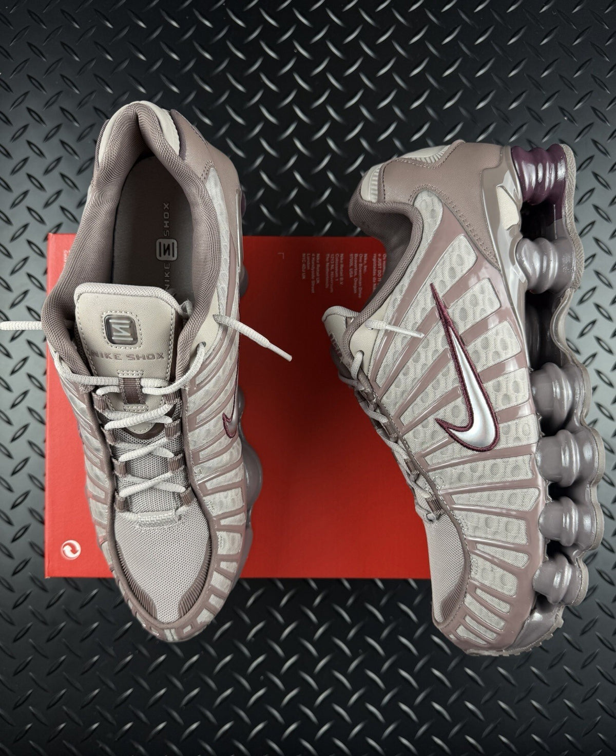 Nike Shox TL ‘Night Maroon’ Brand New 100% Authentic Trainers Mens Size UK 8