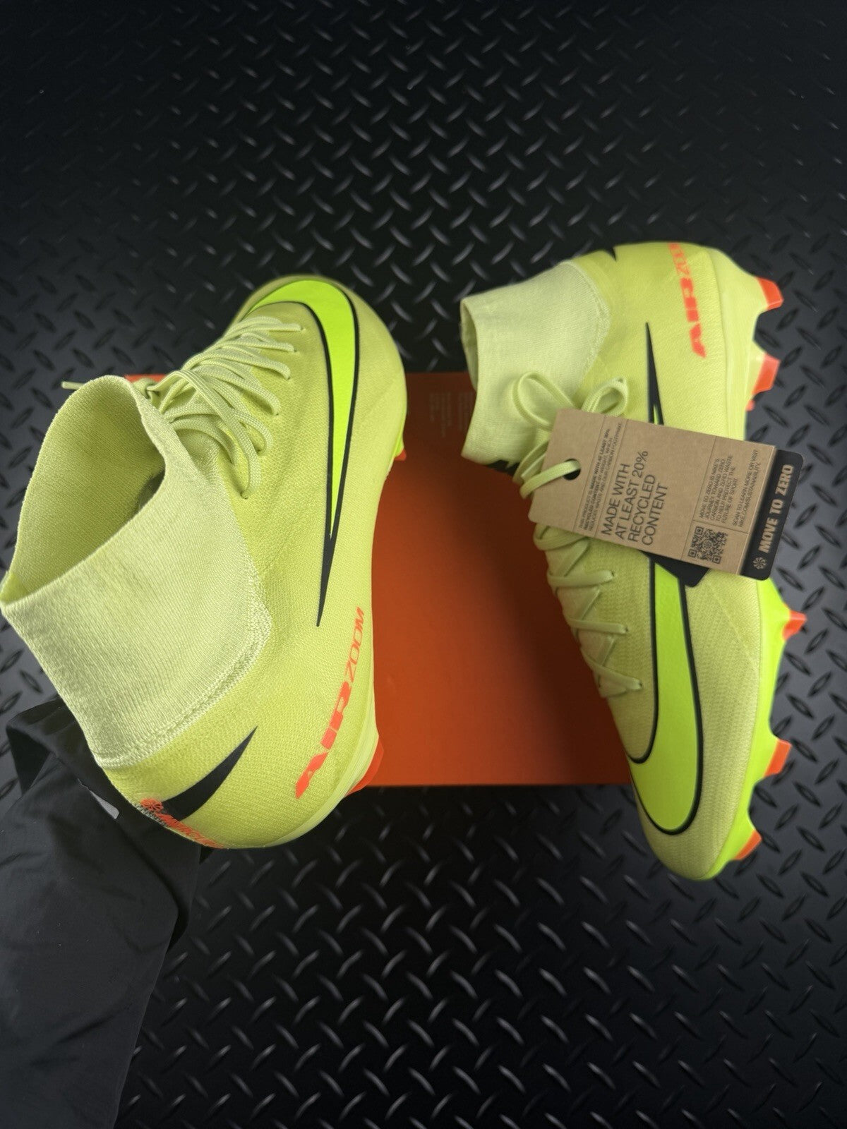 Nike Mercurial Superfly 10 Pro FG Football Boots ‘Hyper Volt’ Brand New - UK 12