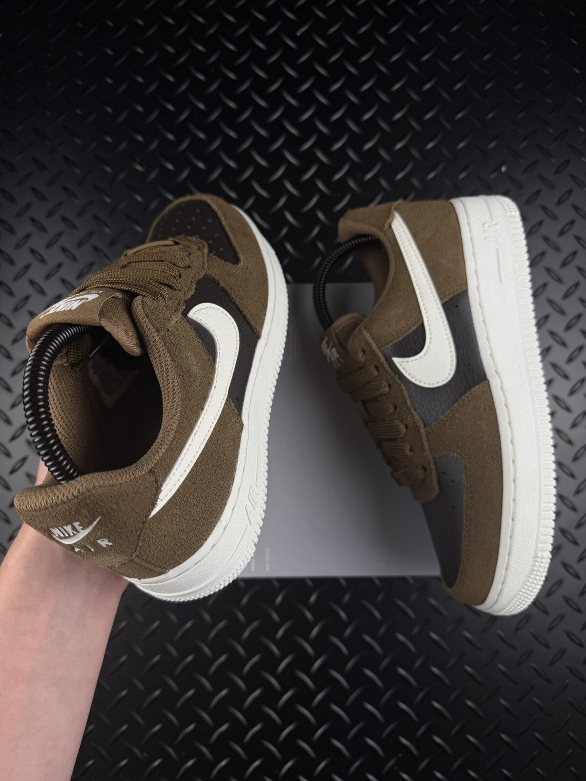 Nike Air Force 1 07 ‘Mosswood Brown’ Brand New 100% Authentic WMNS Size UK 5.5