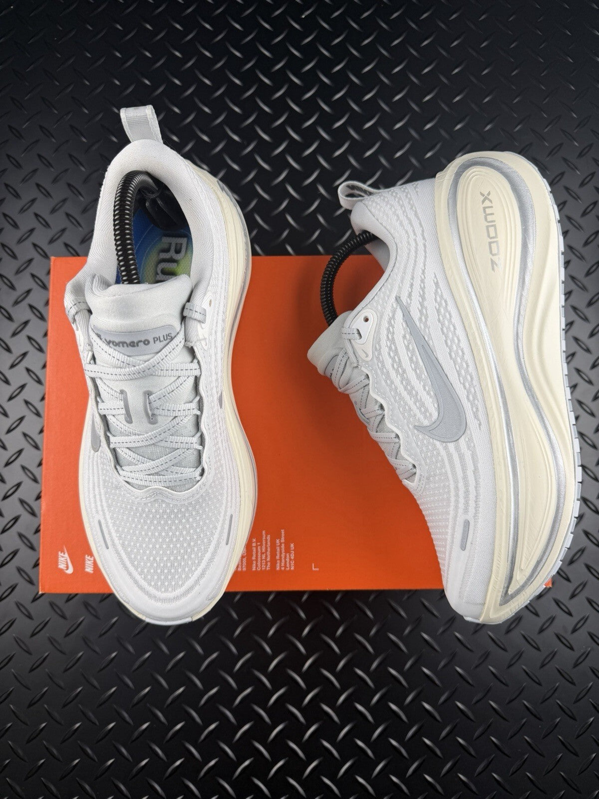 Nike Vomero Plus ‘Platinum Tint’ Running Trainers £175 RRP Brand New WMNS UK 5.5