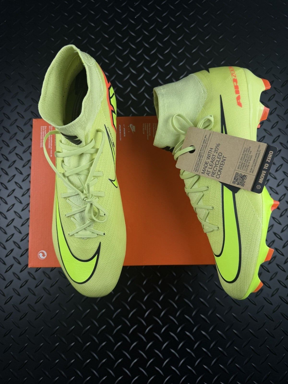 Nike Mercurial Superfly 10 Pro FG Football Boots ‘Hyper Volt’ Brand New - UK 11